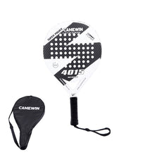 Load image into Gallery viewer, Nueva raqueta de tenis de fibra de carbono Padel, raqueta de tenis de cara suave y Popular para hombres y mujeres, con funda para bolsa de Paddle