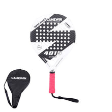 Load image into Gallery viewer, Nueva raqueta de tenis de fibra de carbono Padel, raqueta de tenis de cara suave y Popular para hombres y mujeres, con funda para bolsa de Paddle