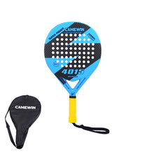 Load image into Gallery viewer, Nueva raqueta de tenis de fibra de carbono Padel, raqueta de tenis de cara suave y Popular para hombres y mujeres, con funda para bolsa de Paddle