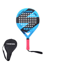Load image into Gallery viewer, Nueva raqueta de tenis de fibra de carbono Padel, raqueta de tenis de cara suave y Popular para hombres y mujeres, con funda para bolsa de Paddle
