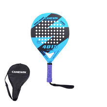 Load image into Gallery viewer, Nueva raqueta de tenis de fibra de carbono Padel, raqueta de tenis de cara suave y Popular para hombres y mujeres, con funda para bolsa de Paddle