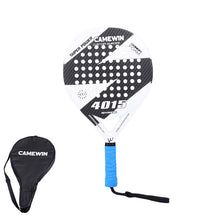 Load image into Gallery viewer, Nueva raqueta de tenis de fibra de carbono Padel, raqueta de tenis de cara suave y Popular para hombres y mujeres, con funda para bolsa de Paddle