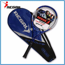 Load image into Gallery viewer, 1 Uds raqueta de tenis de aleación de aluminio de alta calidad equipada con bolsa de agarre de tenis tamaño 4 1/4 racchetta da Bolsa libre de tenis