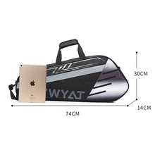 Load image into Gallery viewer, Mochila de raqueta de bádminton, bolsa para la cabeza, raqueta de tenis, bolsa de entrenamiento deportivo, bolsa para raquetas, raquetas de Nylon, raqueta de Fitness, Mochila