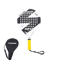 Load image into Gallery viewer, Nueva raqueta de tenis de fibra de carbono Padel, raqueta de tenis de cara suave y Popular para hombres y mujeres, con funda para bolsa de Paddle