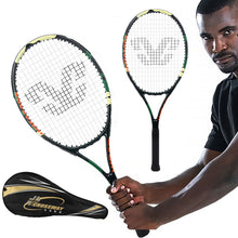 Load image into Gallery viewer, Raqueta De Tenis profesional CROSSWAY, paleta De aleación De aluminio y carbono, conjunto De raquetas De Tenis para parejas, bolsa De Tenis