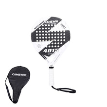 Load image into Gallery viewer, Nueva raqueta de tenis de fibra de carbono Padel, raqueta de tenis de cara suave y Popular para hombres y mujeres, con funda para bolsa de Paddle
