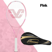 Load image into Gallery viewer, Raqueta De Tenis profesional CROSSWAY, paleta De aleación De aluminio y carbono, conjunto De raquetas De Tenis para parejas, bolsa De Tenis
