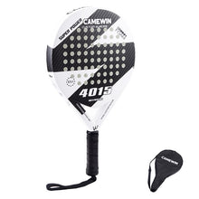Load image into Gallery viewer, Nueva raqueta de tenis de fibra de carbono Padel, raqueta de tenis de cara suave y Popular para hombres y mujeres, con funda para bolsa de Paddle
