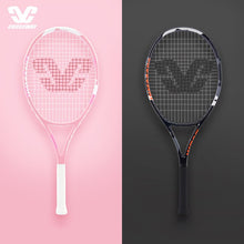 Load image into Gallery viewer, Raqueta De Tenis profesional CROSSWAY, paleta De aleación De aluminio y carbono, conjunto De raquetas De Tenis para parejas, bolsa De Tenis
