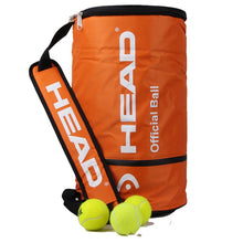 Load image into Gallery viewer, Bolsa de pelota de tenis para cabeza, raqueta de tenis de un solo hombro, gran capacidad para 70-100 Uds., accesorios con aislamiento térmico
