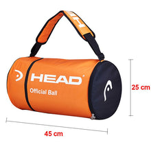 Load image into Gallery viewer, Bolsa de pelota de tenis para cabeza, raqueta de tenis de un solo hombro, gran capacidad para 70-100 Uds., accesorios con aislamiento térmico
