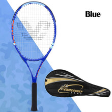 Load image into Gallery viewer, Raqueta De Tenis profesional CROSSWAY, paleta De aleación De aluminio y carbono, conjunto De raquetas De Tenis para parejas, bolsa De Tenis
