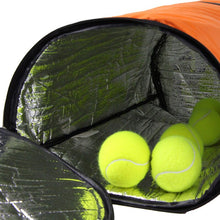 Load image into Gallery viewer, Bolsa de pelota de tenis para cabeza, raqueta de tenis de un solo hombro, gran capacidad para 70-100 Uds., accesorios con aislamiento térmico
