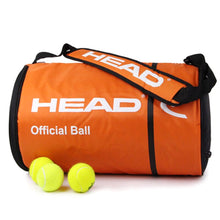 Load image into Gallery viewer, Bolsa de pelota de tenis para cabeza, raqueta de tenis de un solo hombro, gran capacidad para 70-100 Uds., accesorios con aislamiento térmico
