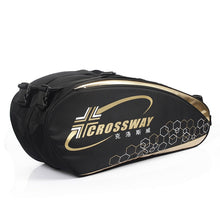 Load image into Gallery viewer, 6-12 Uds. Bolsa grande de raqueta de tenis 2020 bolsa de bádminton/accesorios raqueta profesional bolsa de deportes raqueta para el cuidado de los zapatos
