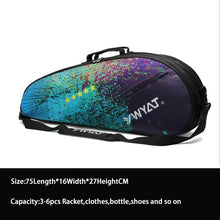 Load image into Gallery viewer, Mochila de raqueta de bádminton, bolsa para la cabeza, raqueta de tenis, bolsa de entrenamiento deportivo, bolsa para raquetas, raquetas de Nylon, raqueta de Fitness, Mochila
