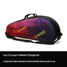 Load image into Gallery viewer, Mochila de raqueta de bádminton, bolsa para la cabeza, raqueta de tenis, bolsa de entrenamiento deportivo, bolsa para raquetas, raquetas de Nylon, raqueta de Fitness, Mochila
