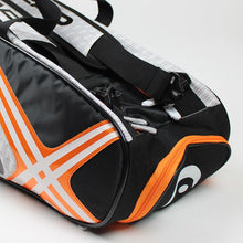 Load image into Gallery viewer, La bolsa de tenis hombre tenis bolsa para raquetas gimnasio al aire libre bolsos para bádminton capacidad 6-9 deportes de raqueta bolsa impermeable de bádminton mochila
